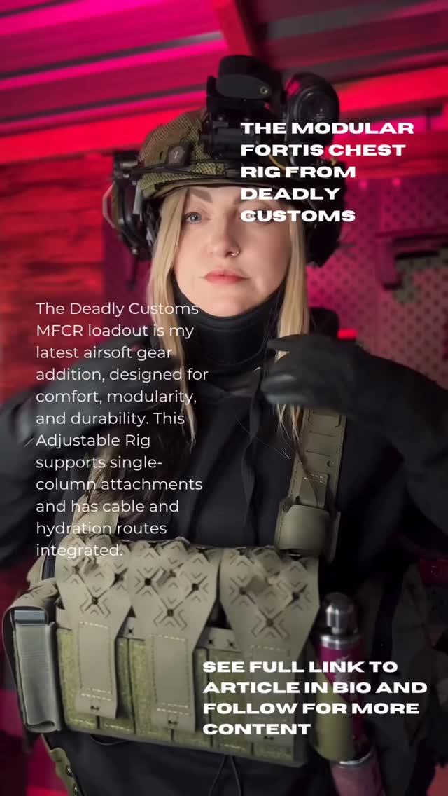 One rig for skirmishes AND milsims? The @deadly_customs MFCR has entered the chat 🖤 Full loadout breakdown on the blog - link in bio! 🔗 AD
Partners ❤️🔥
•
BELT & KYDEX: @deadly_customs
Use code ‘femmefatale’ for 10% off 🥵
www.deadlycustoms.co.uk
•
🇬🇧 STORE: @bztacticaluk
Use code FF5 for 5% off
www.bztactical.co.uk
•
🔋 Powered by: @rebelprecision
•
#airsoft #airsofting #airsoftcommunity #airsoftuk #femmefataleairsoft