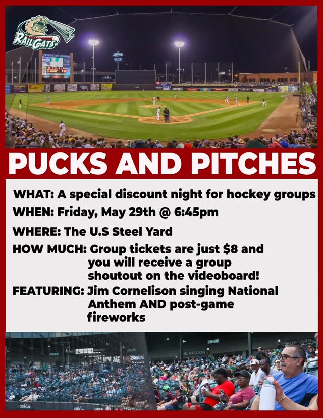 Huge event and more news to come about this ! Can’t wait to join the @garysouthshorerailcats for a great night! #effingterrible #hockeyisfamily