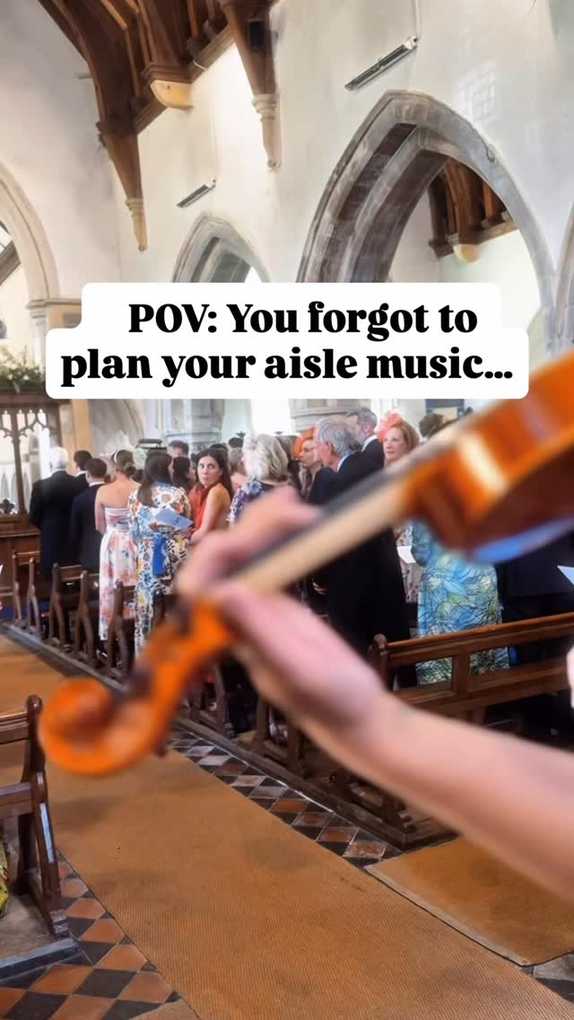 You’ve spent months planning your dress, your flowers, your venue… your seating, your food…
But what will it feel like when you walk down the aisle? 😱
That moment deserves more than silence. Much more!
I perform at wedding ceremonies across the UK 1043 weddings and counting…🤍 I can help you! 😍🎻
Send me your date, venue postcode & email and I’ll send over my packages ✨
✅ Follow @rachelsomersetmusic for more music inspiration and wedding tips 🎻
#essexweddings #weddingviolinist #weddingmusicentertainment #essexviolinist #essexbride2026