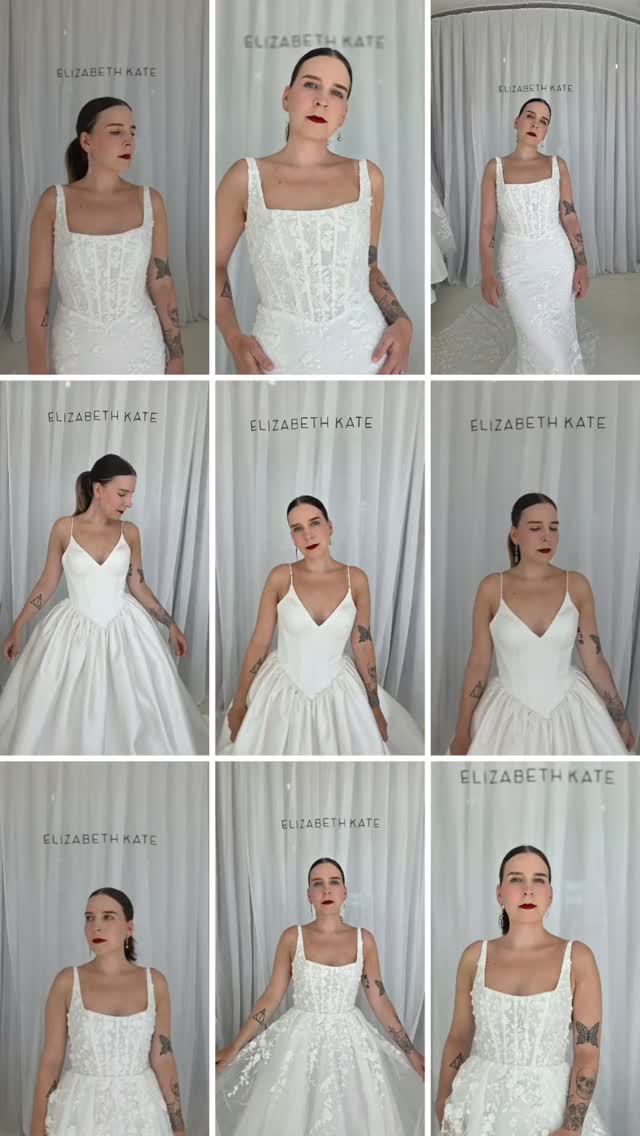 Which @mwlbride dress would you pick?
Let us know in the comments 👇
All three are available to try here at Elizabeth Kate during our MWL trunk show from the 30 April - 17 May.
To book your bridal appointment head over to our website 🤍
📱www.elizabethkatebridal.co.uk
📞01724 645 058
📧 hello@elizabethkatebridal.co.uk
📍128 High Street Crowle DN17 4DR
#MWL #MWLGirl #WeddingDress #lincolnbride #HullBride