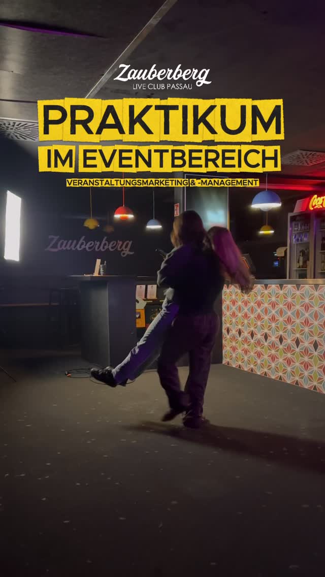 Praktikum zu vergeben! 🥳 Erzähl uns ein bisschen was zu dir in einer formlosen Email an info@zauberberg-passau.com - wir freuen uns, von dir zu hören! 💌