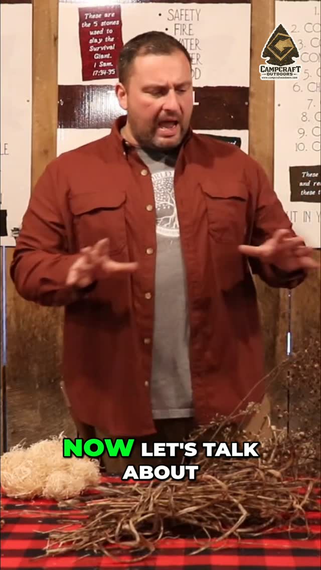 Tired of your campfire giving you the cold shoulder? 🔥 Learn to harness the power of inner and outer bark, dried grasses, and even some fluffy plant bits to get your fire roaring! Don't let your s'mores dreams go up in smoke. 😉 #CampfireSkills #Bushcraft #OutdoorAdventure #FireStarting #SurvivalTips #CampLife #GetOutside #NatureHacks #WildernessCulture