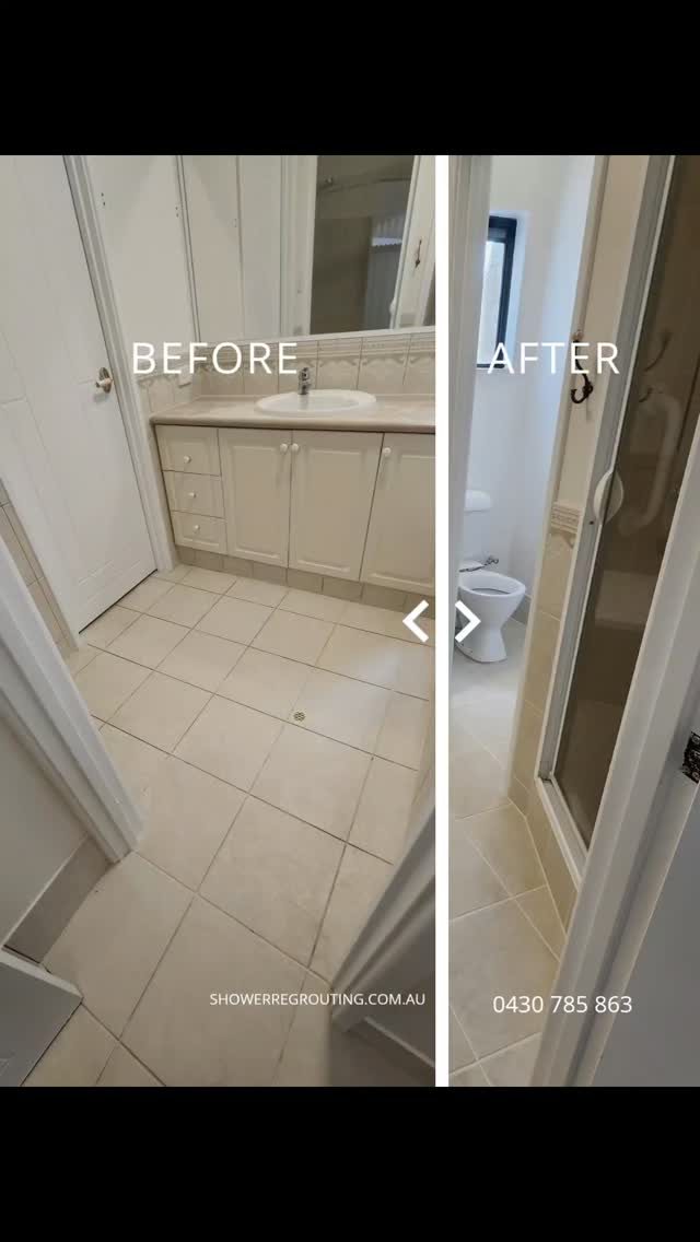 🚿 Full bathroom regrout completed in Winthrop WA
This one involved the entire bathroom — shower, main floor, toilet area, bathtub surrounds and vanity tiles.
The grout had deteriorated across multiple areas, affecting both the look and performance.
Fully stripped back, regrouted and resealed where required — now clean, consistent and watertight throughout 👍
Big transformation on this one — see reel for the full before & after.
Feel free to get in touch if your bathroom is showing similar signs.