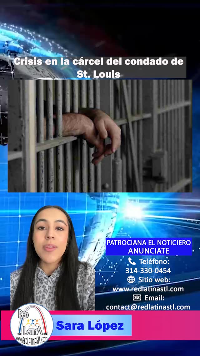 La cárcel está casi al máximo de capacidad con 1,230 internos, muchos esperando juicio por más de un año. Autoridades reportan falta de personal y buscan reclutar oficiales. Se hace un llamado a la comunidad para aplicar como oficiales correccionales.
#RedLatinaSTL #RedLatinaInforma #SeguimosCreciendo #LatinNetwork