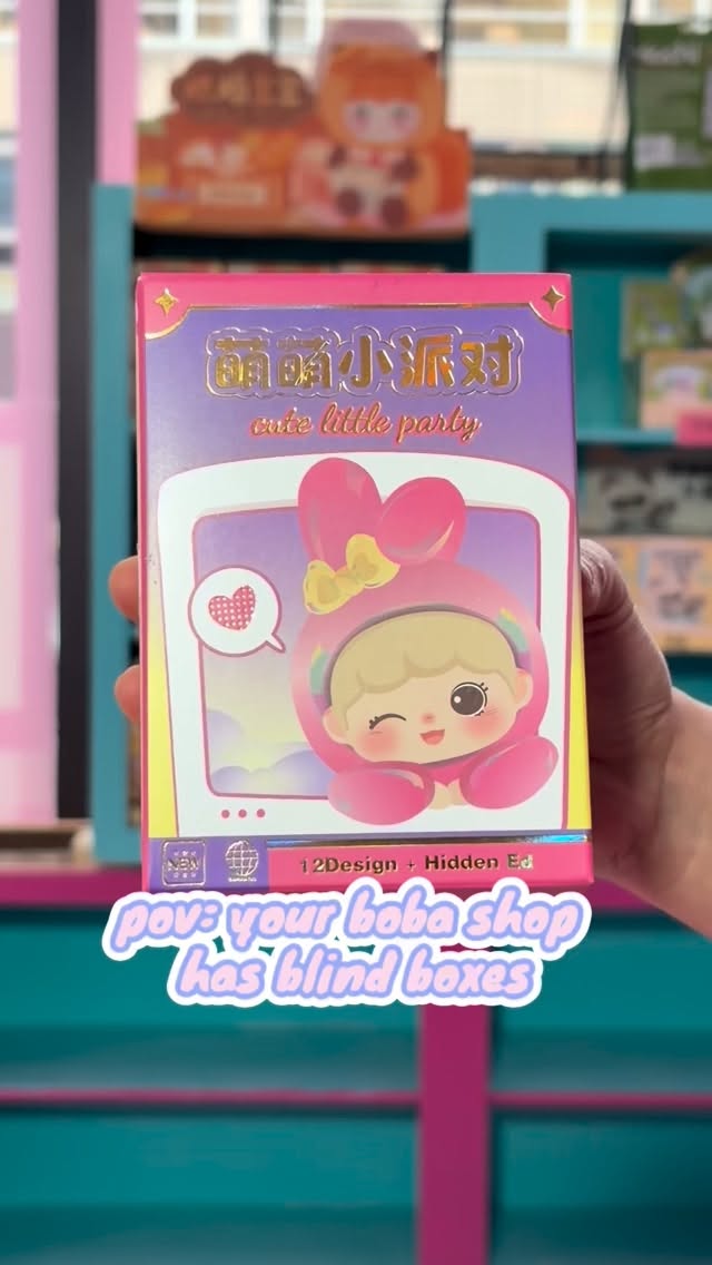 Test your luck with our new blind boxes ☘️
Now available in the Mochi Market
#stl #blindbox #blindboxsurprise #bobashop