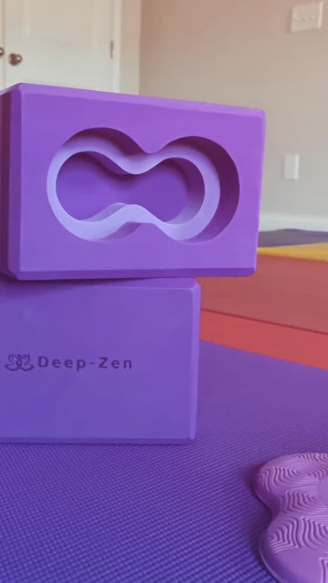 That moment when your props finally match your intention. 💜
Watching her flow through warrior variations and seated stretches on those vibrant purple Deep-Zen blocks — the infinity cutout isn't just beautiful, it's a built-in grip that keeps your wrists happy and your practice steady.
Props aren't shortcuts. They're invitations to go deeper.
Explore Deep-Zen → link in bio 🔗
#deepzenyoga #yoga #yogablocks #yogapractice #yogaprops #wristsupport #yogaathome #homepractice #yogaforbeginners #mindfulmovement #yogalife #wellnessjourney