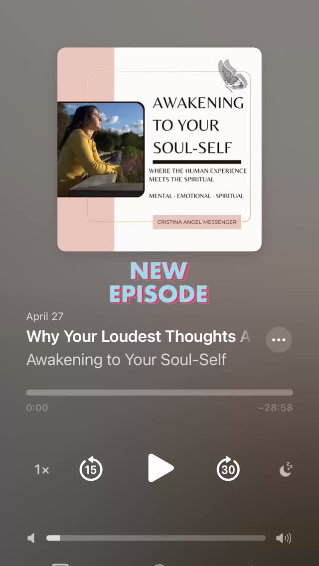 In this episode, you’ll learn:
How to differentiate your egoic, loud thoughts from the quiet promptings of your soul and angels
The true messages behind anxiety, sadness, anger, fear, and envy and why embracing these feelings is essential for growth
The soft, loving voice of your intuition, often felt near your ear, and how to tune into it amidst daily life noise
Practical techniques to quiet the mind, connect with your inner self, and receive divine guidance