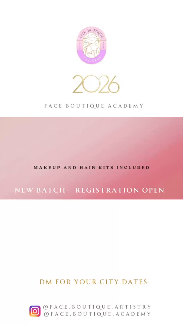 Registration is now open across Canada! Join our 5-day Makeup and Hair Artist Training Program
Perfect for anyone ready to turn their passion into a career. This hands-on course includes full makeup and hair kits, professional certification, and exclusive access to brand discounts as part of our award-winning academy. Whether you’re in Brampton, Surrey, Calgary, or Edmonton, we’re here to help you level up. Follow us on Instagram to see real student results, behind-the-scenes training, and industry success stories. Limited spots available, secure yours today!
