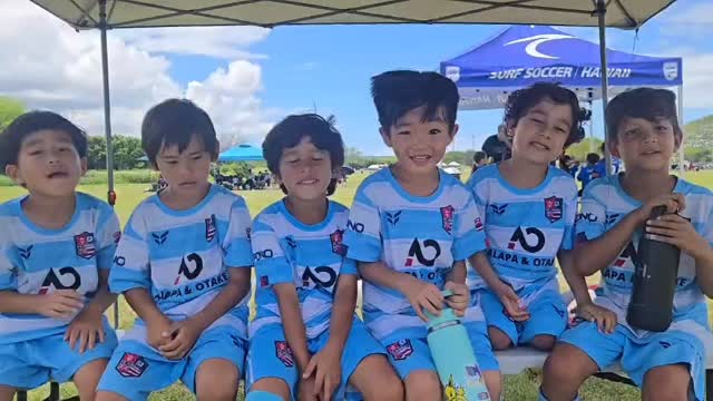 I think our boys are having fun…