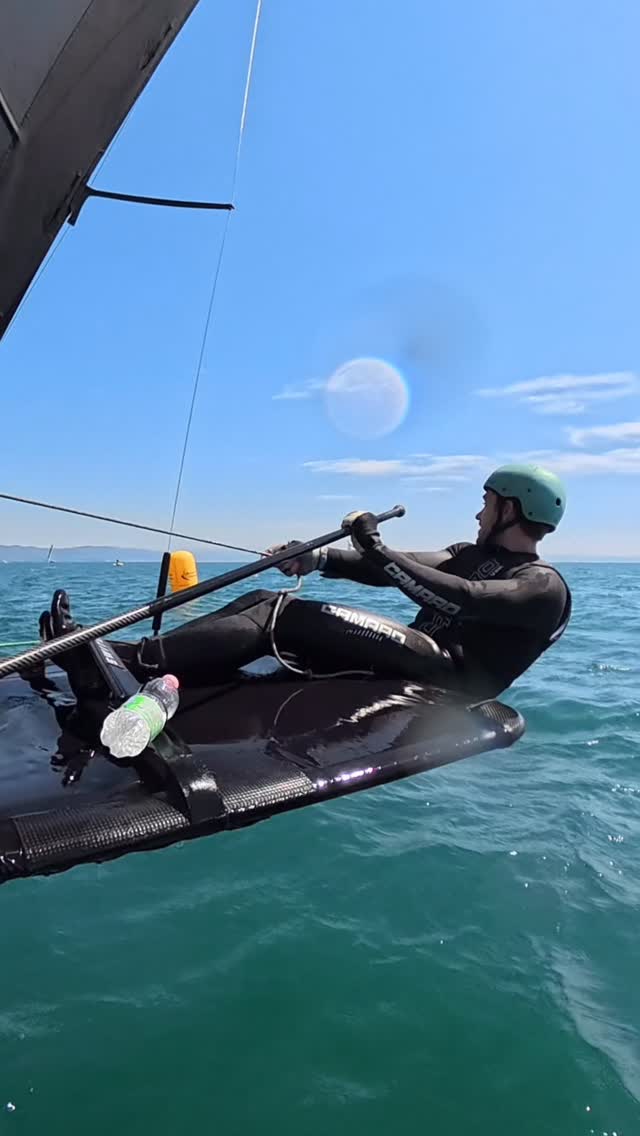 Red Bull Switch Camp 2026 in Monfalcone. Speedchallenge in light to medium breeze