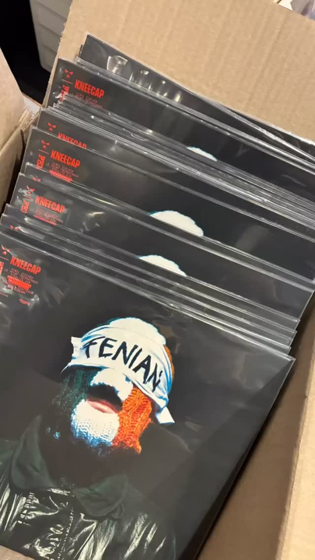 @kneecap32 new album available now. Exclusive ‘Irish Stores Only’ splatter vinyl. Only 1000 pressed. #collectorsvinyl #newvinyl #independentrecordshop