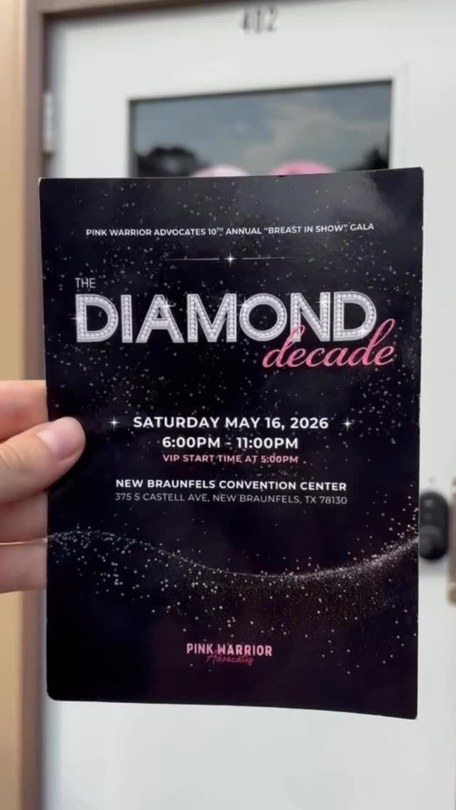 🚨 LAST CALL 🚨
This is the FINAL WEEK to secure your sponsorship or purchase your tickets for our 10th Annual “Breast In Show” Gala: The Diamond Decade 💎
For the past 10 years, Pink Warrior Advocates has walked alongside breast cancer warriors in our community, providing support, restoring confidence, and reminding every warrior they are not alone in their fight. This night is more than a gala. It is a celebration of strength, resilience, and the lives we have impacted together.
When you attend or sponsor, you are directly helping us continue this mission, standing beside warriors during one of the most difficult times in their lives and giving them hope and community.
✨ Be part of this impactful evening:�https://www.pinkwarrioradvocates.org/gala