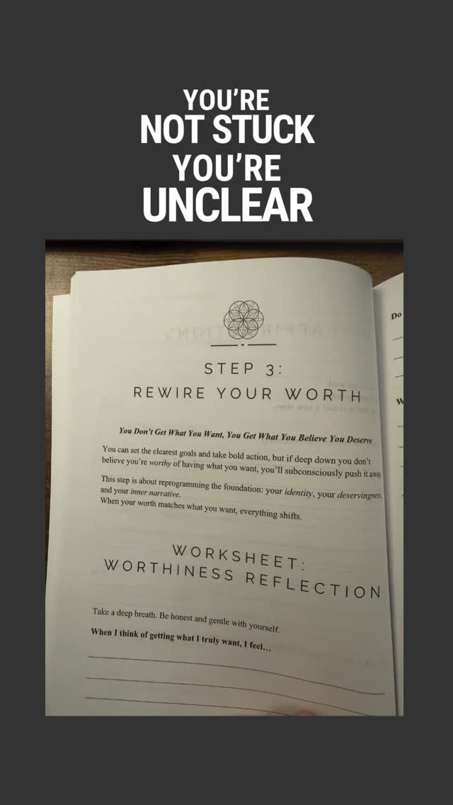 You’re waiting to feel ready.
Ready to start.
Ready to decide.
Ready to change your life.
But here’s the truth no one tells you:
You’ll never feel fully ready.
So you wait.
You overthink.
You delay.
And it feels like you’re stuck.
But you’re not.
You’re unclear.
Because when you don’t know what you actually want, you keep looking for a feeling to guide you.
Confidence. Certainty. A sign.
But clarity doesn’t come from waiting.
It comes from deciding.
From getting honest about what you want, even if it’s messy, scary, or uncertain.
Because once you’re clear?
You stop waiting.
You start moving.
You create momentum.
That’s the difference.
That’s why I created a 30-day reset to help you get clear and finally take action.
If you’ve been waiting for the “right moment” this is it.
Comment “NOW”
#stopwaitingstartliving
#clarityoverfear
#takeactiontoday
#mindsetshiftjourney
#personaldevelopment