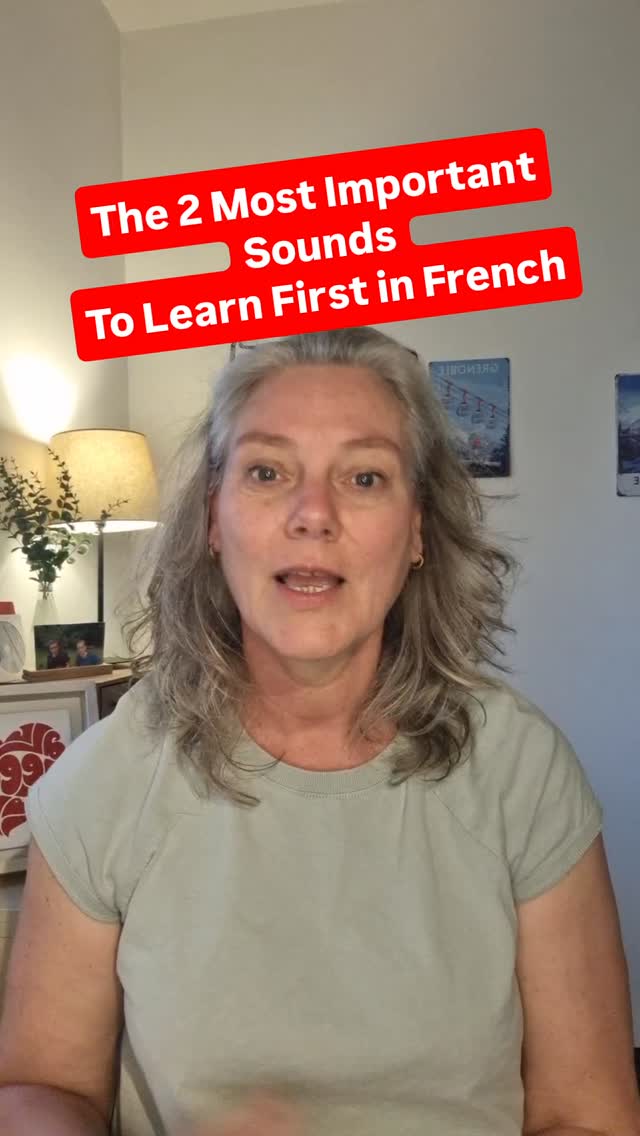 Those are the sounds we HAVE to master! For more info on this, check my article on the French Carte Blog. Link in bio.
#french #frenchpronunciation #speakfrench #français #צרפתית