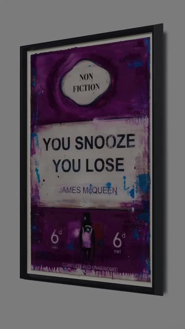 Explore our latest arrivals from celebrated British artist James McQueen.
Best known for his reimagined artworks of iconic images, including the Penguin Book logo, into bold compositions, McQueen works under a pseudonym and often incorporates a nod to anonymous artist Banksy with his monkey motif. He combines this iconic imagery with irony and witty phrases, something he has become highly collected for.
To explore our full collection of works by James McQueen, please get in touch or click the link in the bio.
.
.
.
.
.
#jamesmcqueen #britishart #contemporaryart #textinart #artreel