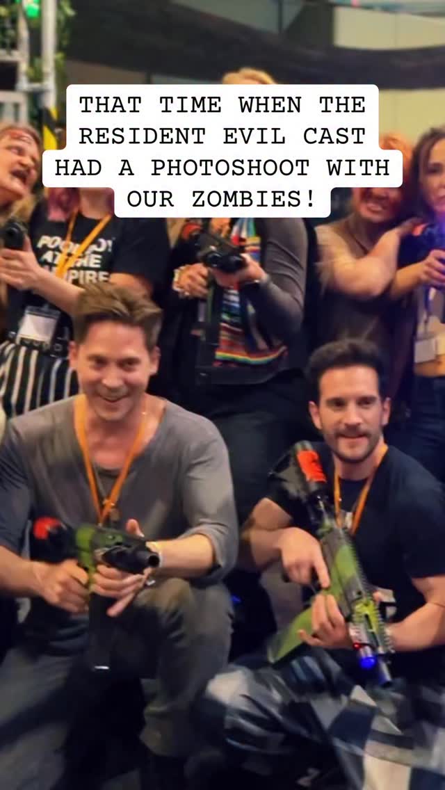 @stephaniepanisello @nick_apos @neilnewbon @maggiethebard was great to eat you! Hope you are all still well and haven’t turned. 🫶🧟♂️
#residentevilvillage #residentevil9 #trailer #residentevilfilm