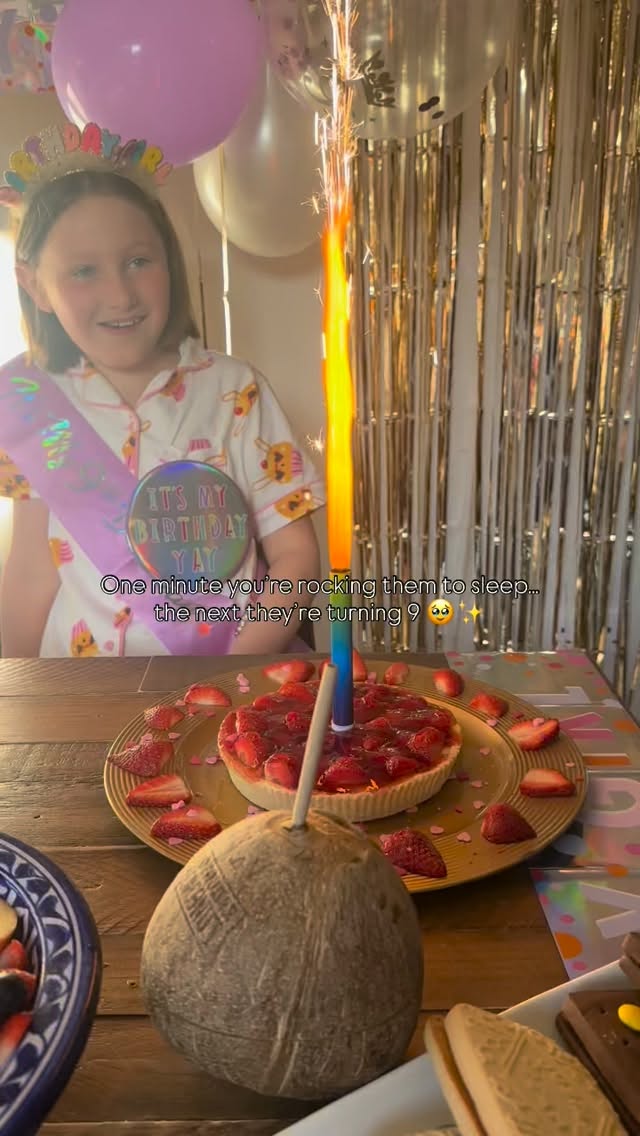 One minute you’re rocking them to sleep…
the next they’re turning 9 🥹✨
Tell me I’m not the only one feeling this 🥲!?
Watching them grow is the biggest privilege… and it’s the biggest reminder to slow down and enjoy the moments 💖
Trying my best at everything to set the best examples. She’s such a mini me 💖
Just a few more days of celebrating 🤣🫠🤣