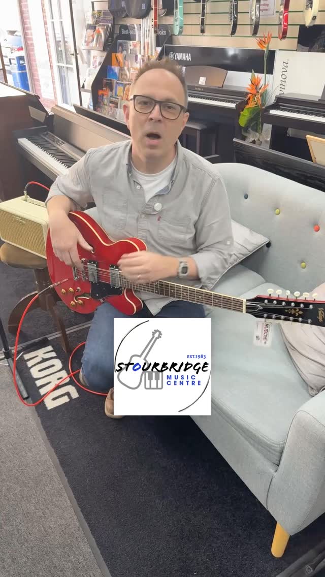 Big chime, bold looks ✨
This is the @vintageguitars_official VSA500CR Reissued Series Electric 12‑String in Cherry Red 🍒 — full, shimmering tones and serious vintage appeal. Check out the demo 🎸
#vintageguitars #reissuedseries #vsa500 #cherryred #electric12string #stourbridgemusic #shoplocal #musicshop #electricguitar #wilkinsonhardware