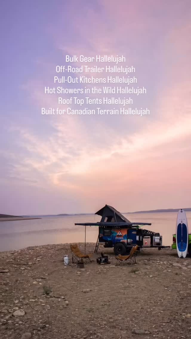 From rugged, custom-built trailers to the gear that gets you further off the grid, it’s all built tough, built smart, and ready for wherever the road ends. Hallelujah 🙌
#overlandlife #offgridliving #adventureready #adventuretrailer #madeincanada