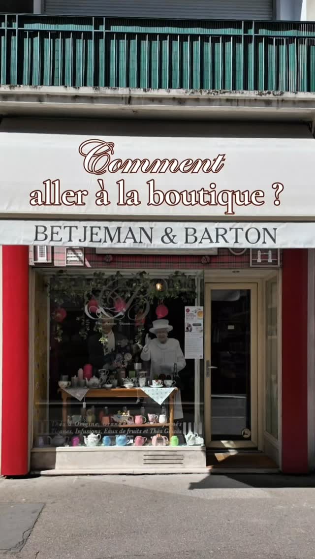 On vous emmène jusqu’à la boutique ? 🚶♀️🍃🫖
Depuis l’arrêt de tramway “Nationale”, au cœur de la rue Nationale à Tours, il suffit de quelques pas pour rejoindre notre belle boutique de thés et d'infusions aux allures so british 🇬🇧🍃✨
📍 Betjeman & Barton au 27 rue Marceau, Tours
Dîtes nous si vous si vous y êtes déjà passé devant la boutique ou si vous avez déjà passé la porte ? 🫖✨️
#toursmaville #betjemanandbarton #toursmaville #chemin #astuce
