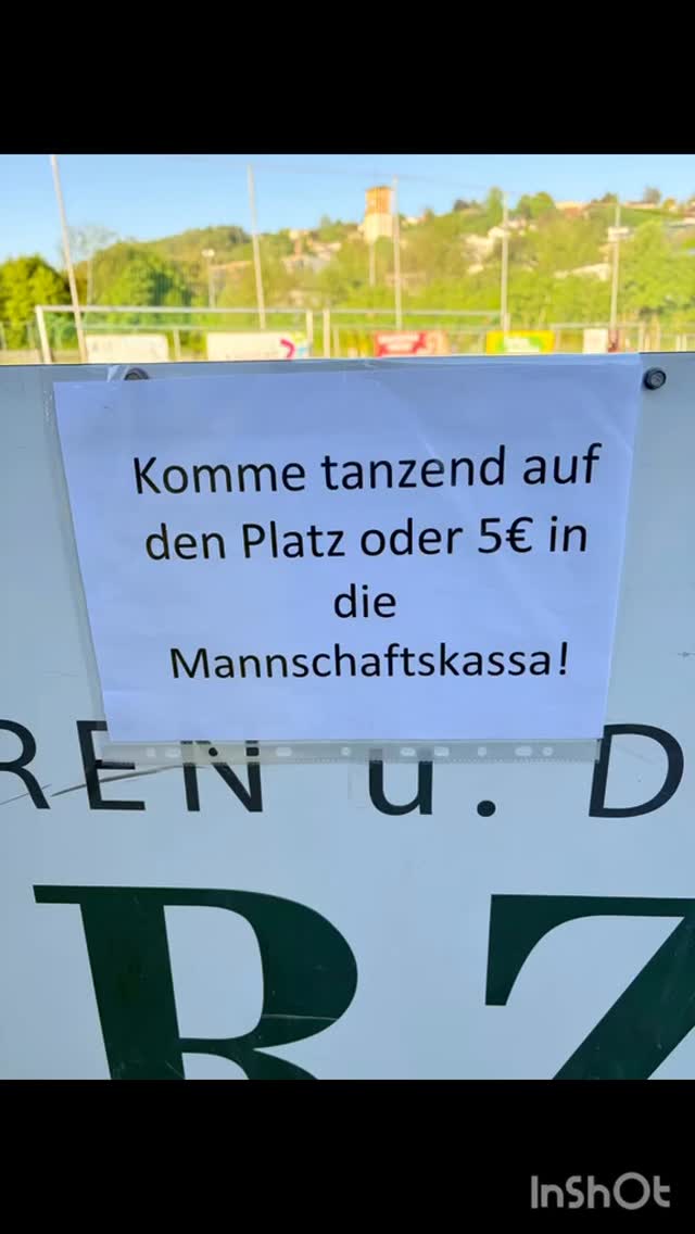 Statt einer Frage der Woche haben wir eine Tanzrunde mit unserer 1b gemacht 🤭
Komme tanzend auf den Platz oder zahle 5€ in die Mannschaftskassa!
Wer sollte eurer Meinung nach trotzdem einzahlen? 😆
#1b #sctisis #tanzderwoche #fußball