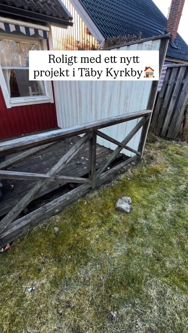 Roligt att starta upp ett nytt projekt i Täby Kyrkby där vi kommer få arbeta både utomhus och inomhus🏠🌿
Projektet omfattar bland annat byggnation av en ny altan, nya elinstallationer samt invändiga målnings- och tapetseringsarbeten✨
Har du ett projekt hemma som du vill förverkliga? Kontakta oss så hjälper vi dig 🤝
📞08-541 350 71
📩 info@wolfbuilder.se
Bilder Wolfbuilder AB @