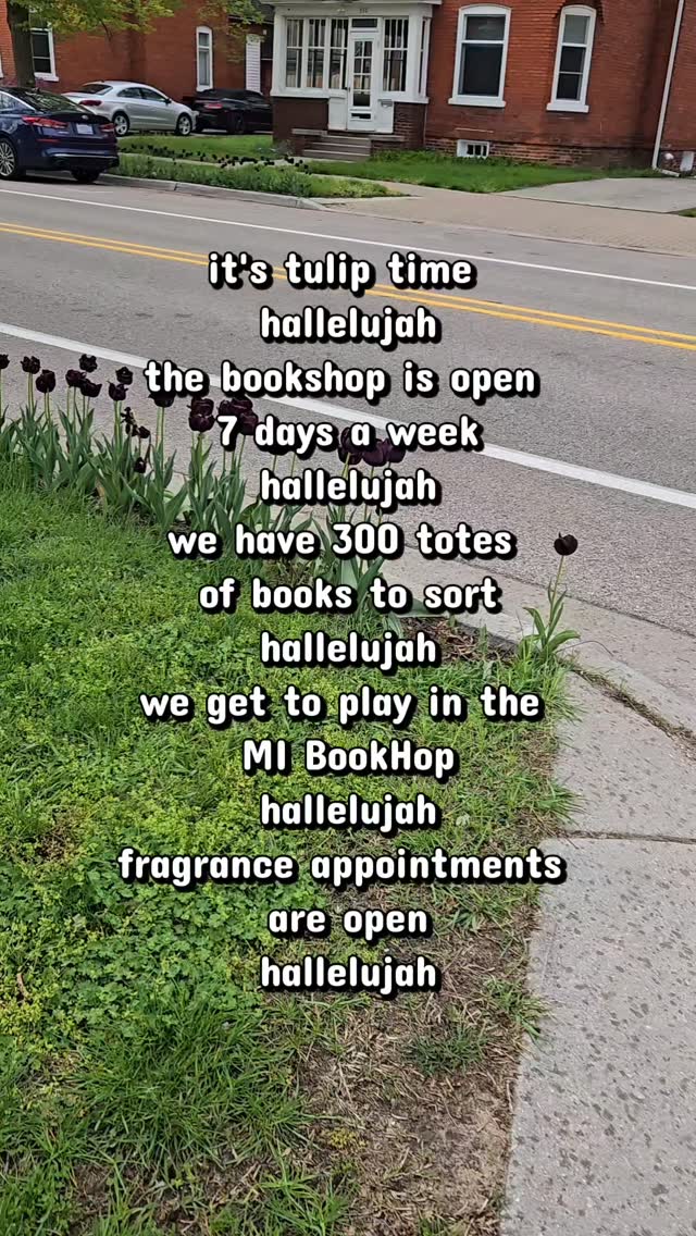 It's a good season... 🌷🌷🌷
Stop into our shop for a peek at the craziest drop off of books we've ever gotten. We're open 10am-7pm, now 7 days a week!