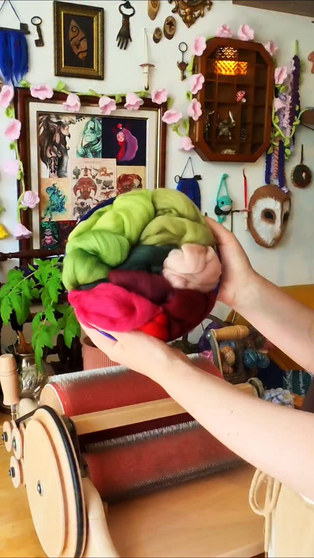 🌷 Préparation de la laine 🌷
Je suis de retour de vacances et voici une première nappe de laine de mouton pour la collection de pelotes de laine inspirée de la mythologie grecque !
#cottagecore #yarn #artisan #fiberart #spinningyarn