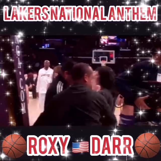 🏀Go Lakers! 🌹Xo, Roxy Darr 🇺🇸 Your Anthem Girl
#nationalanthem #nbaplayoffs #lakers #nuggets #losangeleslakers