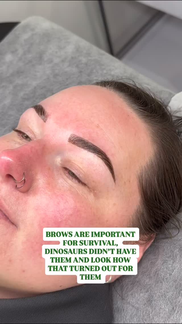 Brows are definitely important for survival 💁🏼♀️🫶🏼
#dermalogica #skincare #brows #lashes #pakenham