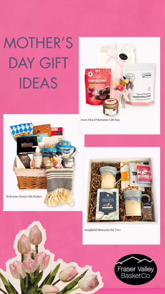 Mother’s Day is getting close 🌸
If you’re still looking for something special , I’ve put together a collection of curated gift boxes, baskets, and gift bags featuring BC made products. From relaxing self care to sweet treats and beautifully packaged options, there’s something for every mom.
Local delivery, pick up, and Canada wide shipping available.
#MothersDayGifts #AbbotsfordBC #ShopLocalBC #GiftIdeas #SupportSmallBusiness