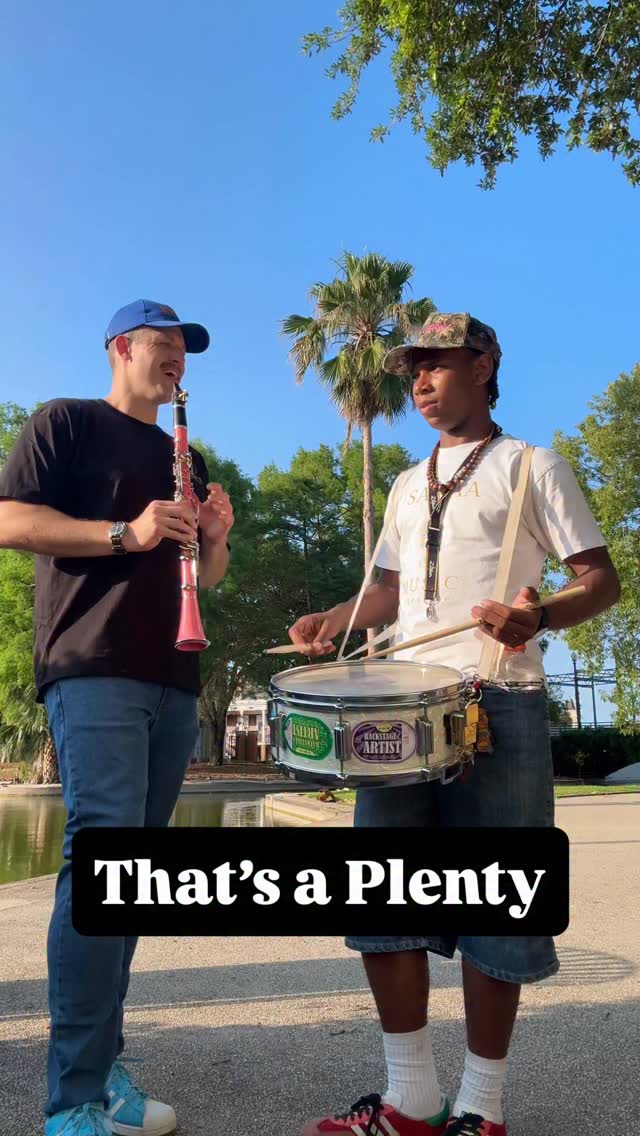 @tjx._tel3vi5xn and I are accompanying tours of Louis Armstrong park with @intrepidtravel!
⭐️Join my Improvisation 101 Course⭐️
www.jazzclarinetacademy.com
#clarinet #saxophone #music #band #jazz @legerereeds @silversteinworks