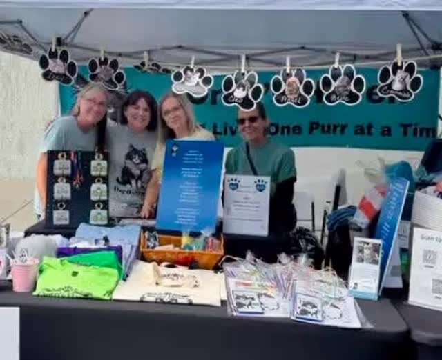 We had a fantastic day at the Lodi Street Fair!!!
Thank you to Karin,Denise, MaryAnn and everyone who came out to support Oreo’s today 🐾❤️