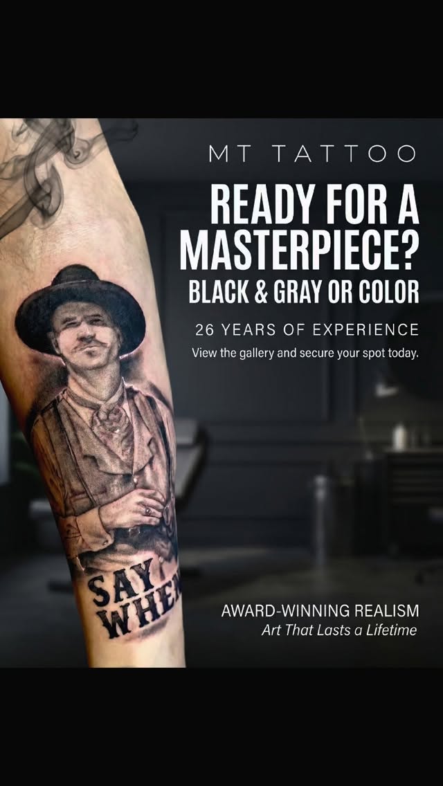 #realistictattoo artist I've come to terms with this! #LOL #check it out tell me what you think.