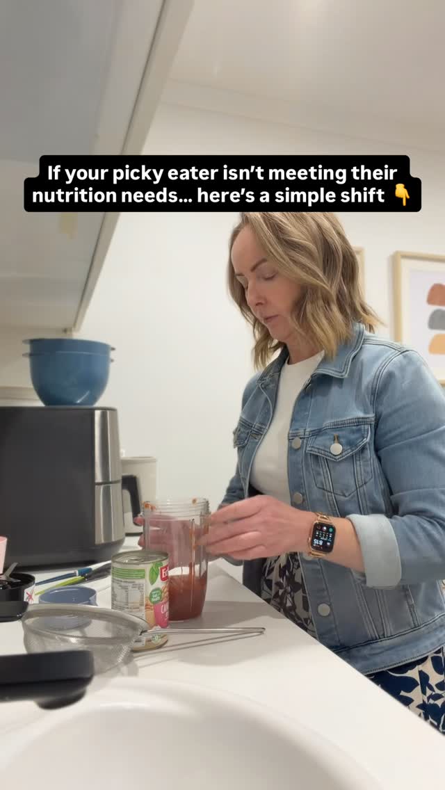 While we are working on getting them to eat more,we can boost the foods they already eat
No pressure. No big changes. Just small, strategic upgrades
One of my go-to’s:
🥫 Blitzed cannellini beans into pasta sauce
✅ Adds protein
✅ Boosts fibre
✅ Increases iron
✅ No change to taste or texture
Perfect for kids who notice everything
These small boosts can make a big difference when variety is limited
Tell me — what nutrition boosts do you use?
#pickyeating #kidsnutrition #parentingtips #feedingpickyeaters #fussyeater