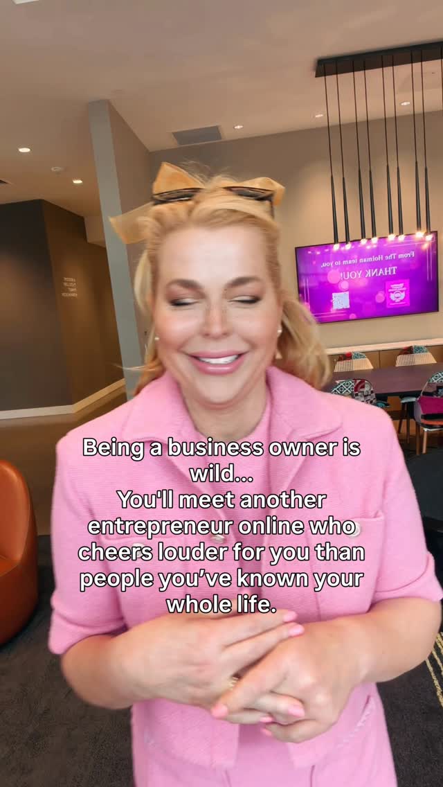 Being a business owner is wild…
You’ll meet someone online who celebrates you louder than people you’ve known forever
and that’s when you realize, support isn’t about history, it’s about heart 🤍
By the way we’re creating a space to grow your business, get content ideas and have people genuinely cheering you on. Maybe even some glitter. Comment GLITTER if you want in ✨
#businessownerlife #entrepreneurmindset #smallbusinessowner #supportsmallbusiness #womeninbusiness
