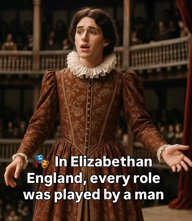 🎭 Where Are the Women?
In Renaissance England, all actors were male. Even the roles of Juliet, Lady Macbeth, and Cleopatra were played by young boys trained to portray women on stage.
Why? At the time, women were banned from performing in public theaters. Acting was considered improper for ladies, and the stage was seen as a rough, even scandalous, space.
💄 Boys with higher-pitched voices and softer features were cast in female roles, and they’d wear elaborate costumes, wigs, and makeup to transform into queens, lovers, and heroines.
This all-male tradition shaped how plays were written and performed, adding layers of drama, irony, and sometimes comedy to romantic or emotional scenes.
👑 It wasn’t until after the Restoration in the 1660s that women were finally allowed to act on the English stage.
#ElizabethanTheater
#Shakespeare
#TheaterHistory
#PerformingArts
#theatre