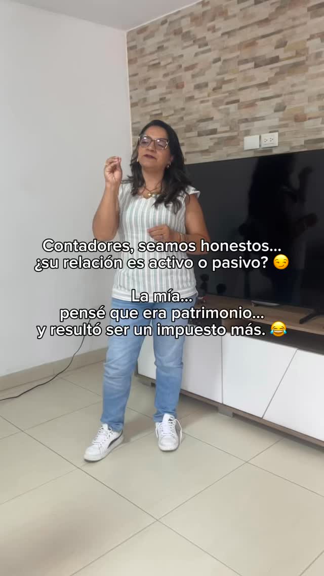 Al final entendí algo… 😅
no todo lo que parece patrimonio suma en tu vida.
Algunos terminan siendo más una carga que una inversión. 📊😂
💬 A ver… ¿el tuyo es activo o pasivo?
#humor #contadores #contadoras #contadora