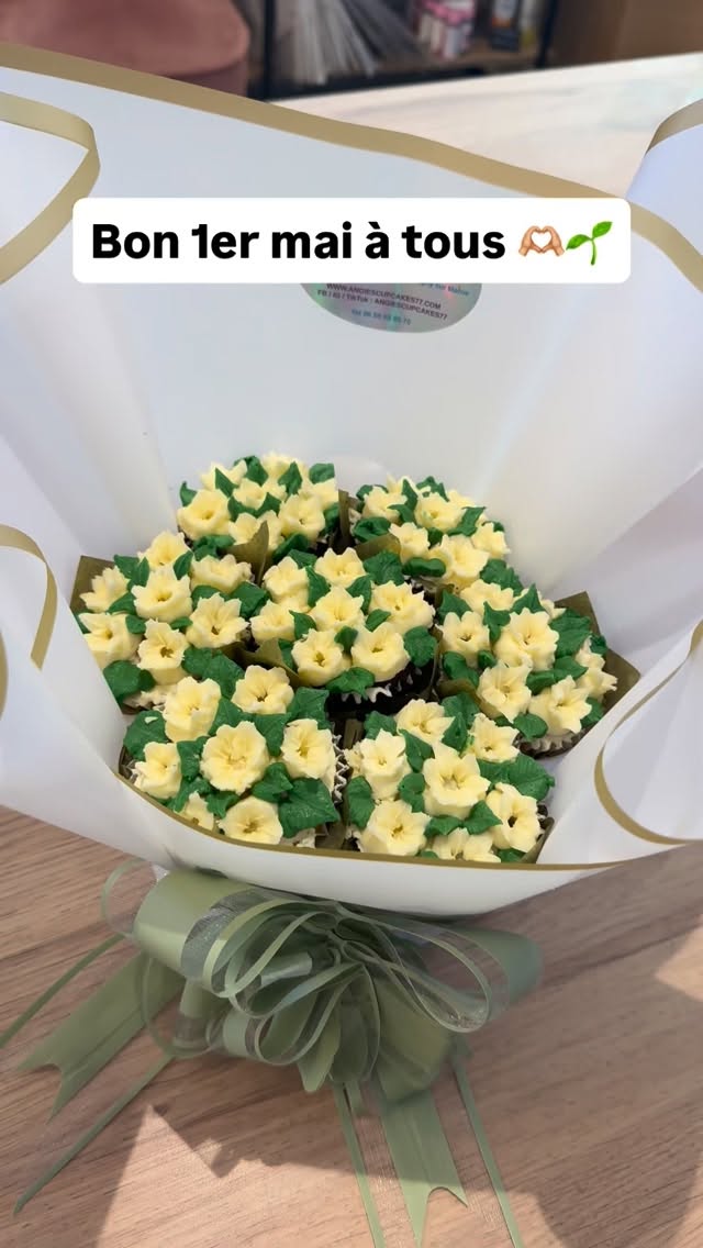 Bon 1er mai 🌱
Courage à ceux qui travaillent aujourd’hui 🫶🏼
#1ermai🌱 #muguetflowers #cupcakemuguet