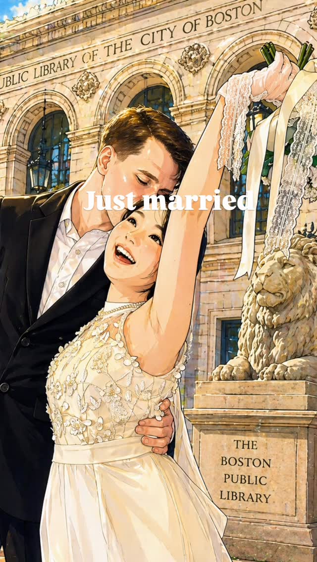 この度、娘はかねてからお付き合いしていたマイケル君とエンゲージを飛び越えて結婚いたしました👰♀️披露宴は後々それぞれの両国で開催するようです💍テキパキを自負する母より行動の早い娘😅マイケル君これからも辛抱強くよろしくお願いします。
#結婚 #ボストン #国際結婚 #ベリージェネ #ウェディングドレス