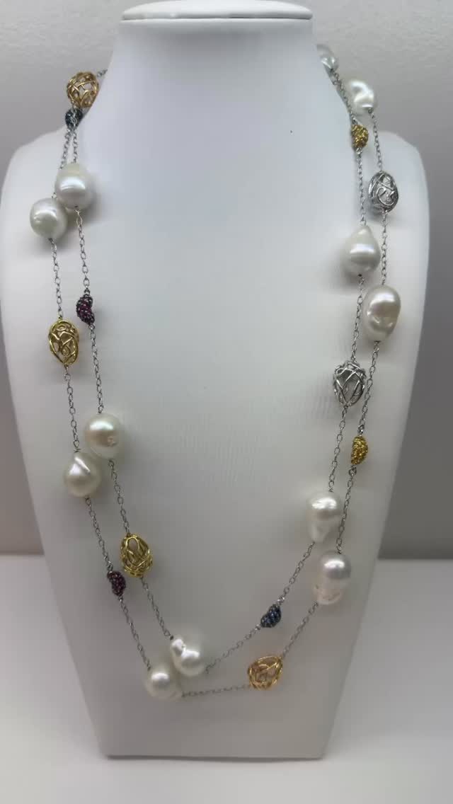 Bold luxury with a touch of Miami flair šāØ
This stunning 18k white and yellow gold necklace features luminous baroque pearls, each uniquely shaped, accented with delicate ruby, sapphire, and yellow sapphire heart details woven between the chain. The playful pops of color and mixed metals create a look thatās both refined and effortlessly modernāperfect for the excitement of MiamiF1 and the sentiment of Motherās Day.
Designed to carry you effortlessly from day to night, this piece makes a lasting impressionāan unforgettable gift sheāll cherish for years to come.
#MiamiF1 #MothersDayGift #BaroquePearls #luxuryjewelry #Miamistyle