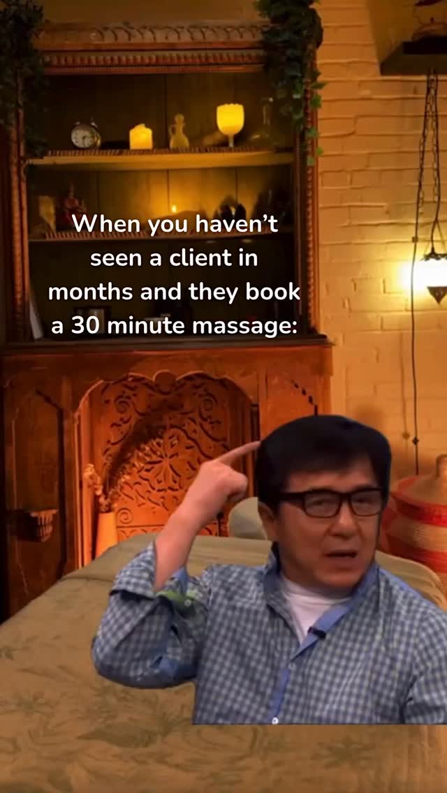 Don’t wait to feel like Jackie Chan book your appointment today by clicking the link in bio 😂