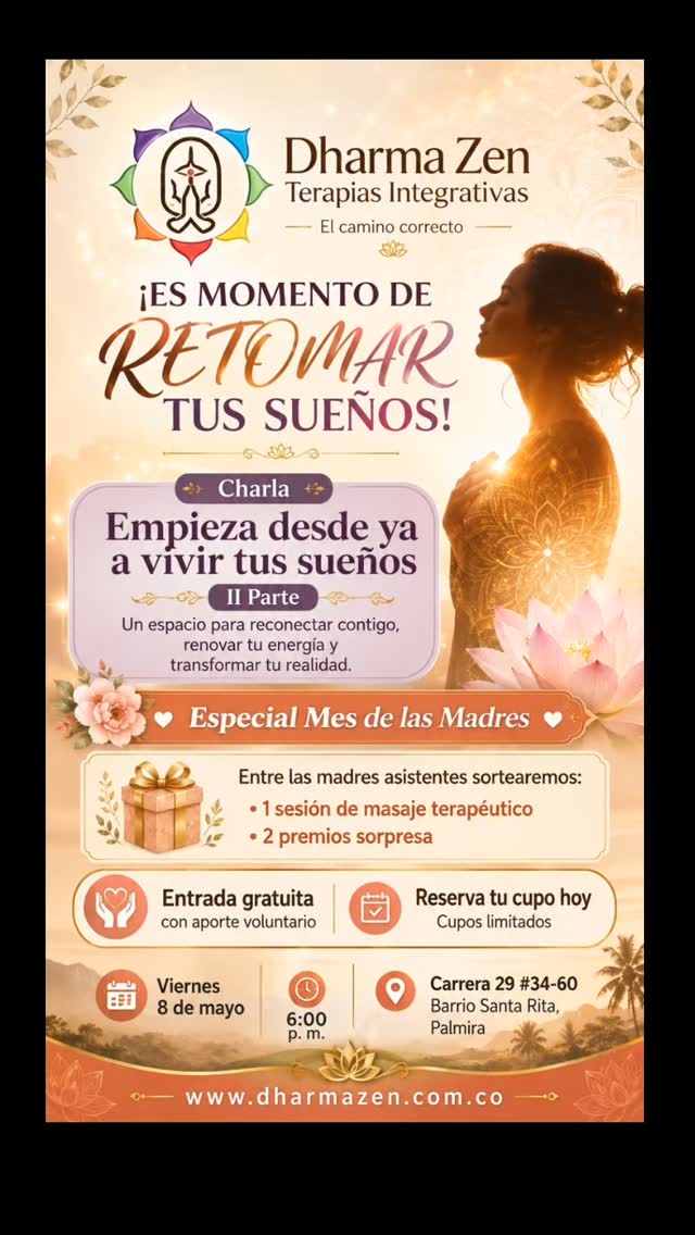 #TerapiasIntegrativas #Palmira #BienestarIntegral SanacionEmocional
#CrecimientoPersonal
RetomaTusSueños
ViveTusSueños
CharlaGratuita
MujeresQueInspiran
#AmorPropio ConcienciaPlena EnergiaPositiva SanacionInterior MasajeTerapeutico TerapiasHolisticas PalmiraValle ElCaminoCorrecto