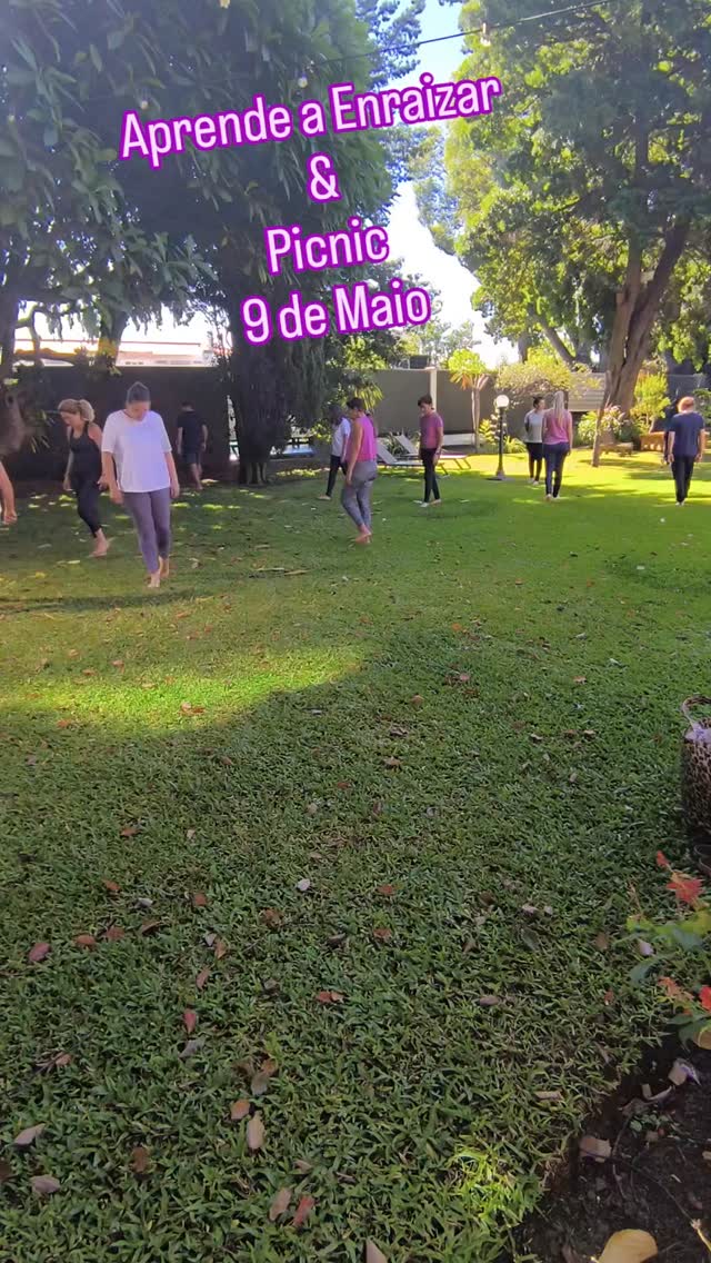 APRENDE A ENRAIZAR & PIQUENIQUE
9 DE MAIO - 10:30H
Quando foi a última vez que abrandaste… a sério?
Andar descalço na natureza ajuda o corpo a regular o sistema nervoso, reduz o stress e traz-te de volta ao momento presente 🌿
A prática de walking meditation convida-te a caminhar com consciência — passo a passo, respiração a respiração — criando foco, clareza e calma.
E o earthing (ligação direta à terra) pode ajudar a equilibrar o corpo, melhorar o sono e aumentar a sensação de bem-estar.
São coisas simples… mas profundamente transformadoras.
Este sábado vou guiar estas práticas no jardim da Quintinha de São João 🌿
Se sentes que precisas de abrandar, reconectar e recentrar — ainda há algumas vagas.
Envia mensagem para saber mais ✨