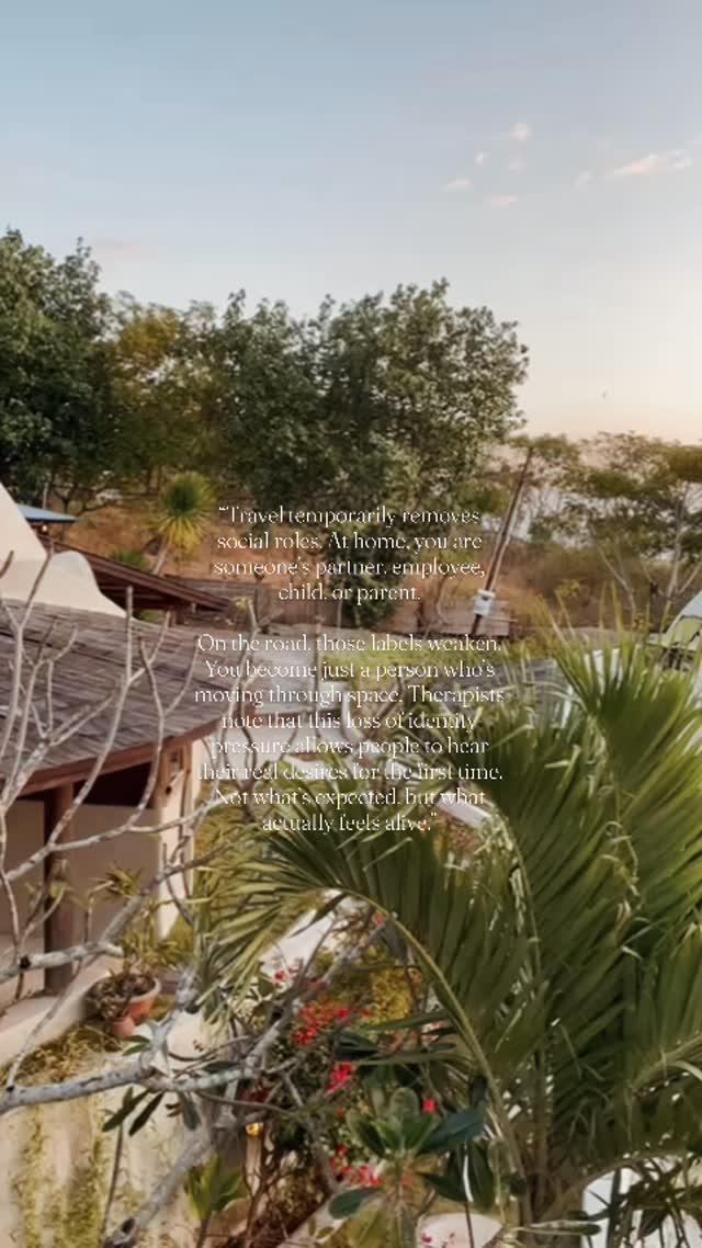 This really resonated with me. If you’ve ever traveled alone you’ll understand the truth in it. When you’re away from everyone who “knows you”, you start to realise maybe you’re not quite the person you’re “known” to be. We wear many masks in life - but traveling alone means showing up authentically as who you are right now - in this phase, in this stage, for all the lessons and growth and hardships you’ve experienced… this you is who gets to show up and connect.
Last December on our trip to Lombok, was a perfect example of a group coming together in divine timing. A cathartic experience, connection which was completely organic, for the guests who needed it and came together in the right place at the right time. Needless to say they are now friends for life 🥰. This has happened on many of our trips. It’s really special.
So, to anyone who’s a bit burnt out, who’s craving a change or connection or just something to look forward to… let this be your sign ✨ to do the thing that might be a little scary. We’ve got you. You’ll be glad you did 🤗.
#solsurf #surfexperience #surfretreat