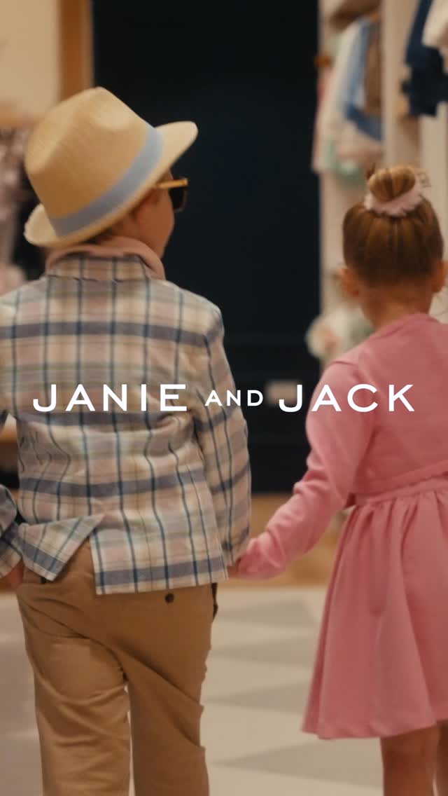 Fresh work with these two familiar faces for the extra cool @janieandjack, now open on the Kings Road, Chelsea.