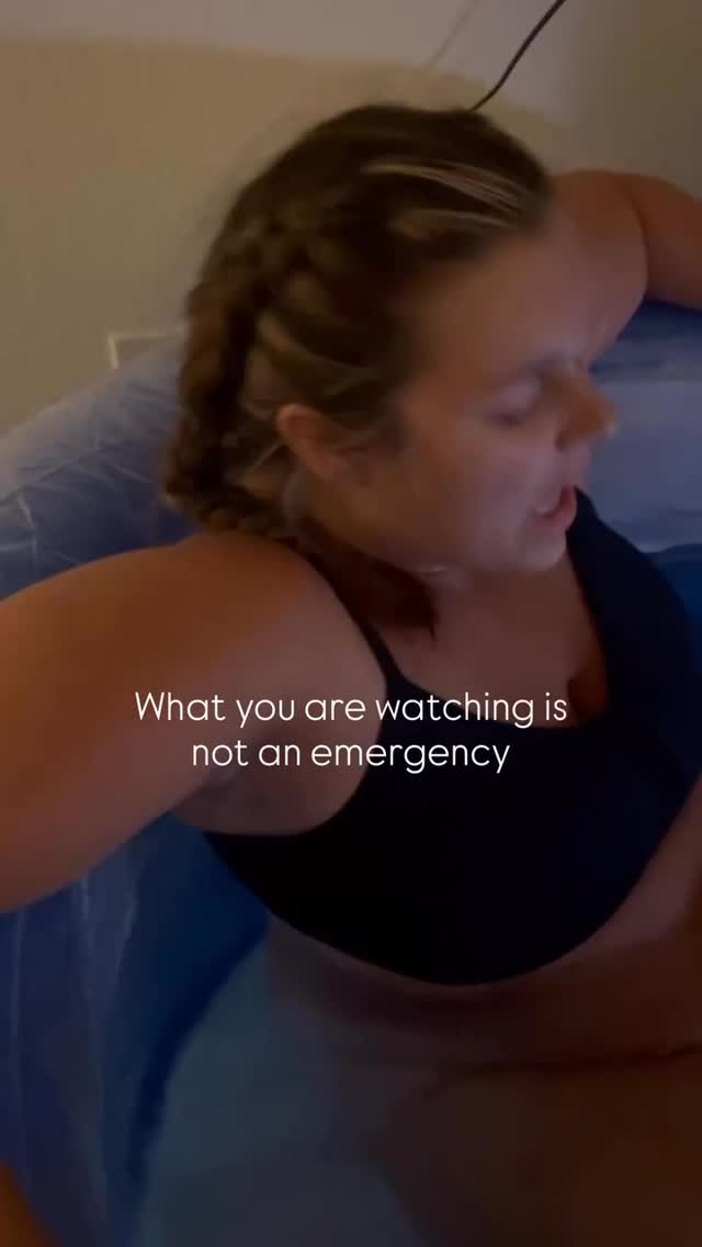 What you just watched is not an emergency, it’s called a nuchal cord.
A nuchal cord occurs when the umbilical cord gets wrapped around the baby’s neck.
It can occur during pregnancy or labor and happen in roughly 1 in 3 births.
It happens from increased fetal activity and long umbilical cords.
Most nuchal cords are single loop and harmless.
They can resolve on their own in utero or be removed by you or your provider after the baby is born!
Your baby receives oxygen through their umbilical cord when they are in utero, so one loose loop is not causing constriction to the airway in the sense you might think. They are not breathing through the mouth or nose yet! Oftentimes with nuchal cords, oxygen flow is not being restricted to the baby and it is not considered an emergency!
It is a common variation of birth!
Thanks for this share @laureloflife
#nuchalcord #birth #labor #informedconsent #birth