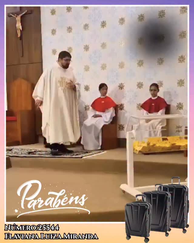Temos uma ganhadora! 🎊
Flaviana Luiza Miranda - 25544
Parabéns, Flaviana Luísa, pelo prêmio do nosso sorteio.
Agradecemos a toda a comunidade pela participação e pelo apoio de sempre. 📸✨
#Sorteio # CampanhaMãosaObra #ParoquiaSãoPiodePietrelcinaBrasília