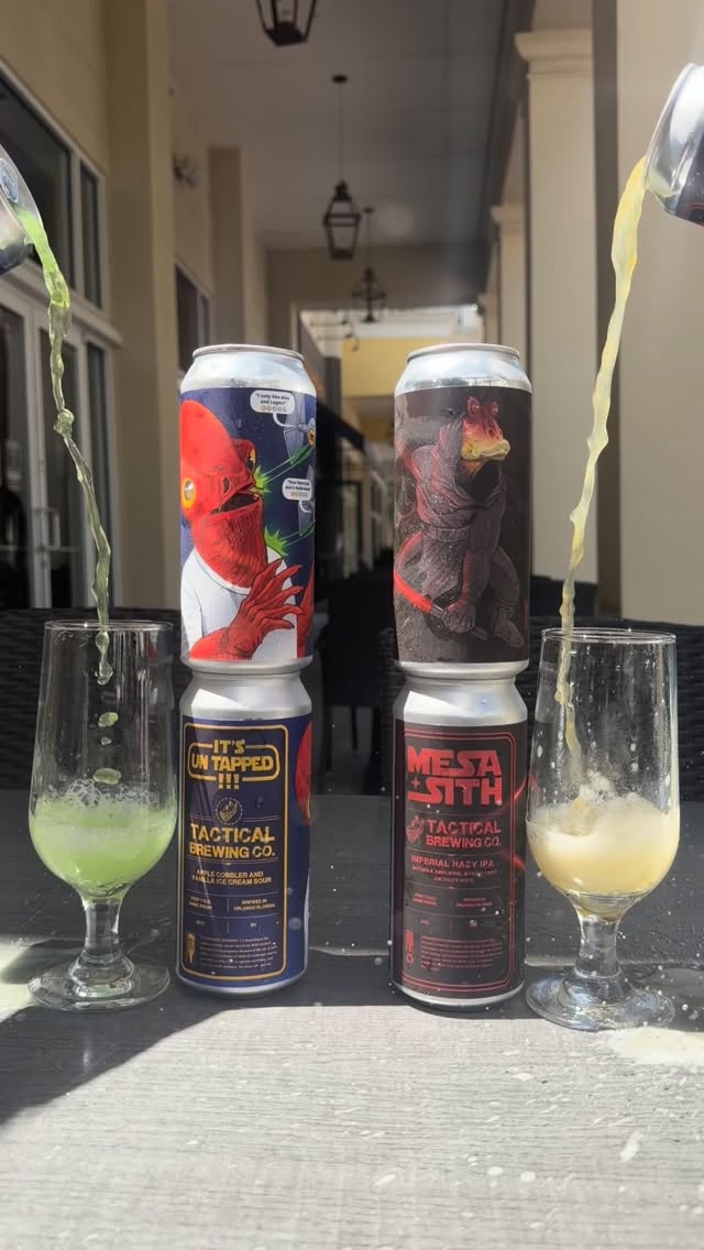 ✨ May the Fourth Be With You ✨
We currently have both of these beers available and are getting ready for our epic Star Wars Trivia Night on Wednesday!
🌌 REVENGE OF THE SIXTH TRIVIA
📅 May 6 | ⏰ 7PM
🍔 Smash burgers by @speakeasyburger (6–9)
🎁 Themed prizes + more surprises
#craftbeer #orlando #floridabeer #maythe4th #tacticalbrewing