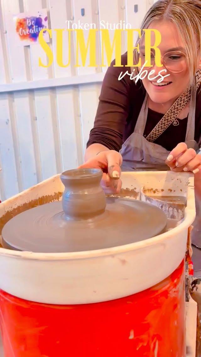 Spring into creativity! Join Token Studio for workshops in candle-making, natural soap-making, and plant pot decorating - all in one place! #craftworkshop #tokenstudio #weekendactivity #thingstodoinlondon #pottery
